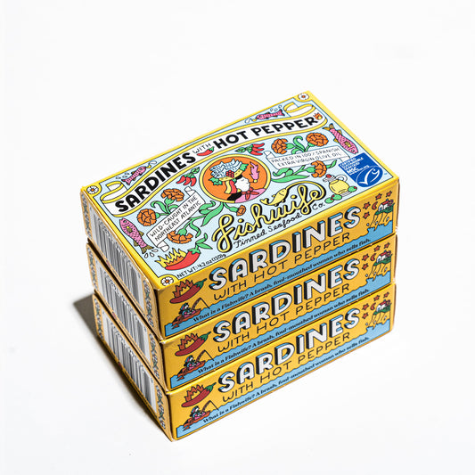 Fishwife Sardines with Hot Pepper