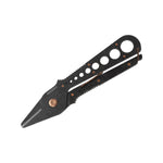 Barbones Herb Harvest and Strip Tool - Tumbled Black