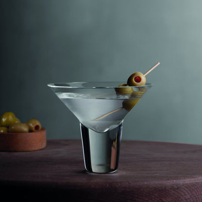 Nude Gravity Martini Cocktail Glass