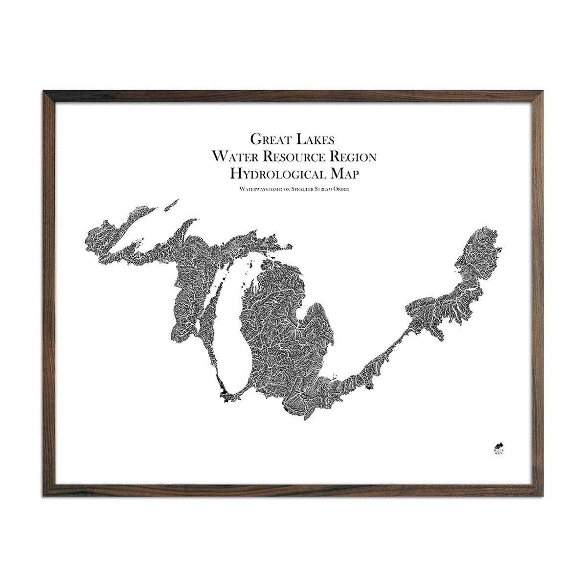 Great Lake Regional Hydrological Map