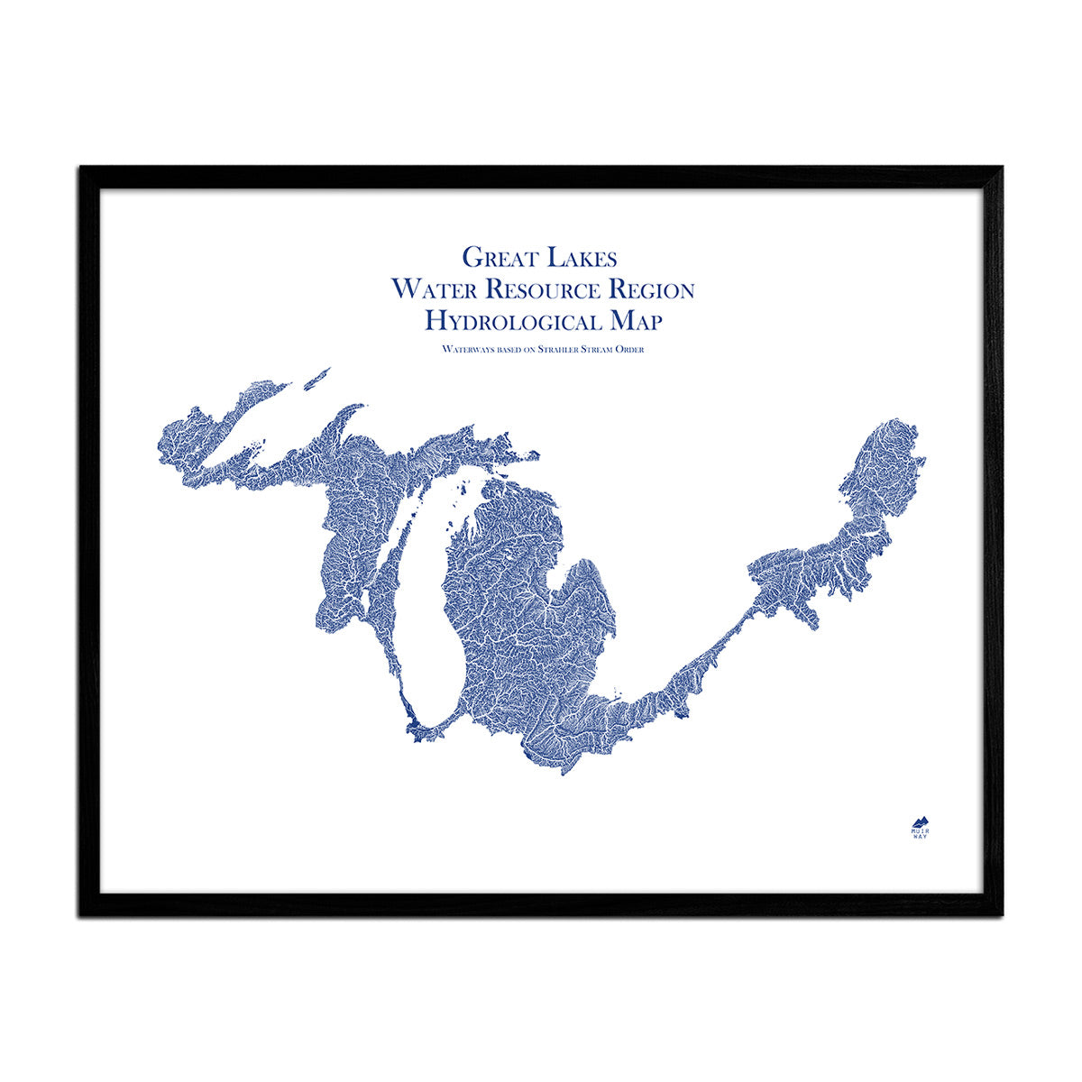 Great Lake Regional Hydrological Map