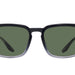 Barton Perreira Hamilton x 000 Sunglasses - Black Graphite / Vintage Green (AR)