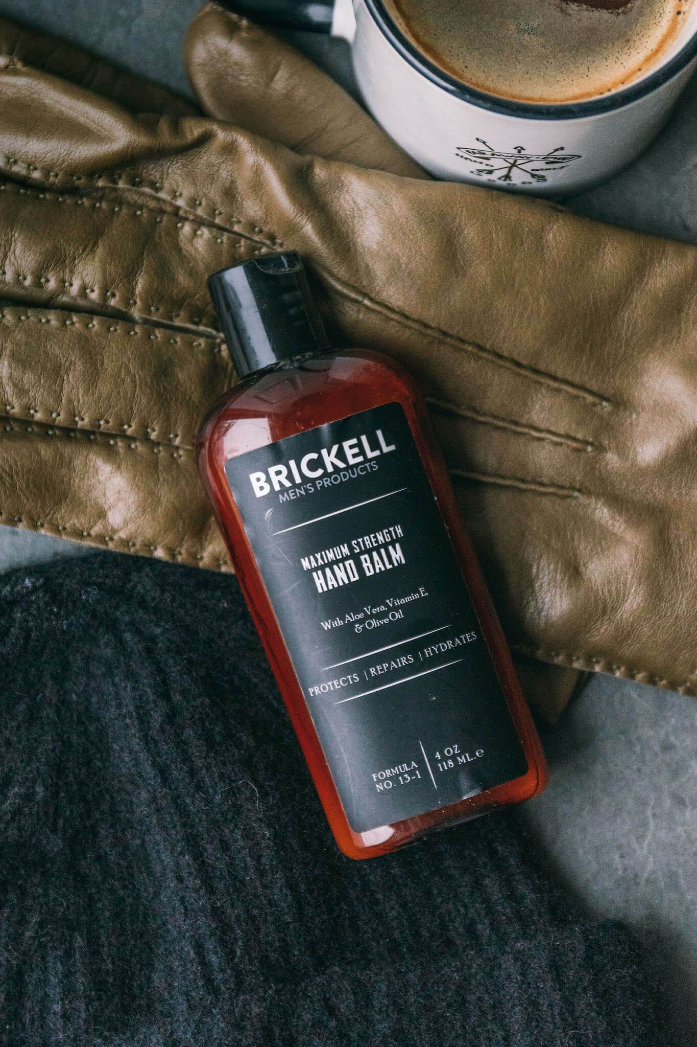 Brickell Maximum Strength Men's Hand Cream