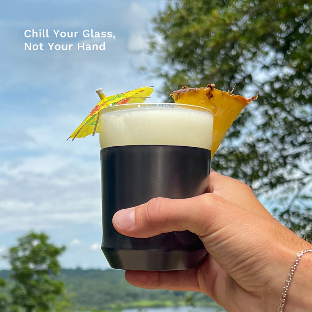 Elevated Craft Hybrid Rocks Glass