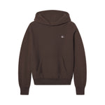 AARON LEVINE HOODED SWEATSHIRT - BROWN
