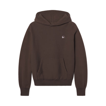 AARON LEVINE HOODED SWEATSHIRT BROWN