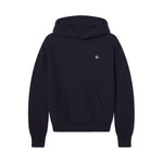 AARON LEVINE HOODED SWEATSHIRT - NAVY