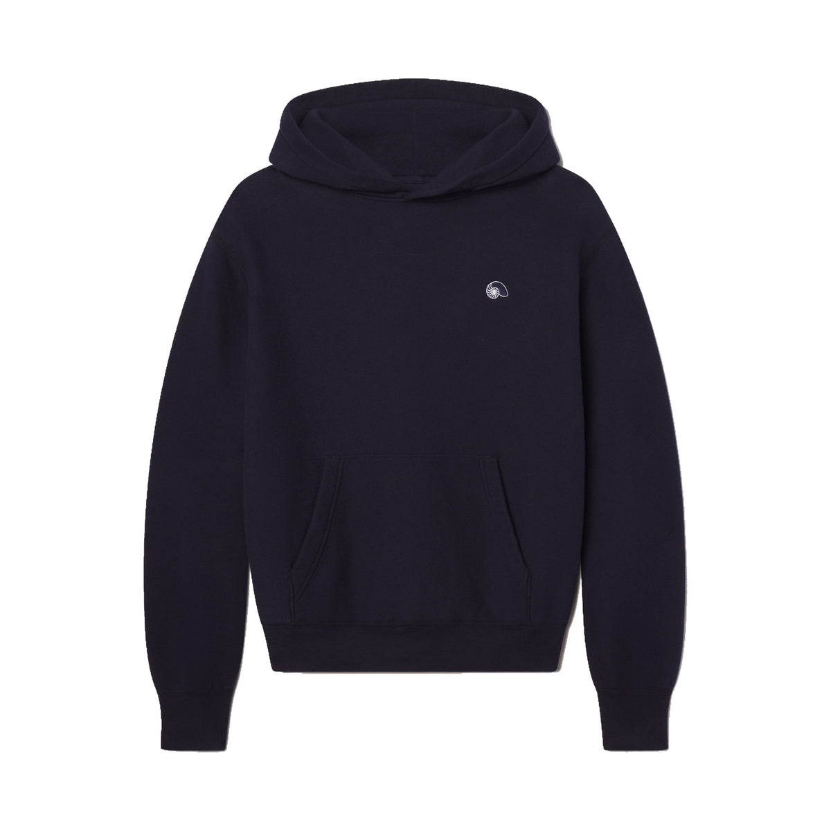AARON LEVINE HOODED SWEATSHIRT NAVY