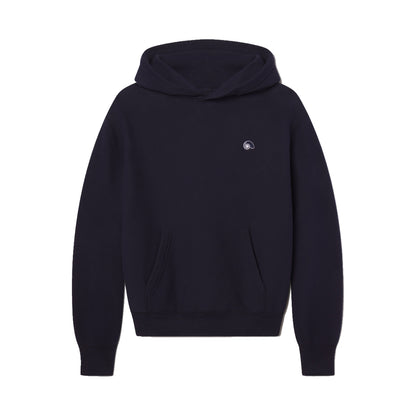 AARON LEVINE HOODED SWEATSHIRT NAVY