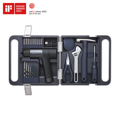 HOTO 12V Brushless Drill Tool Set