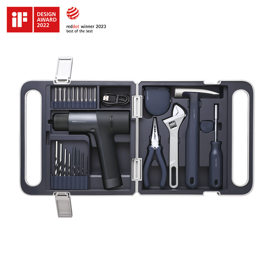 HOTO 12V Brushless Drill Tool Set