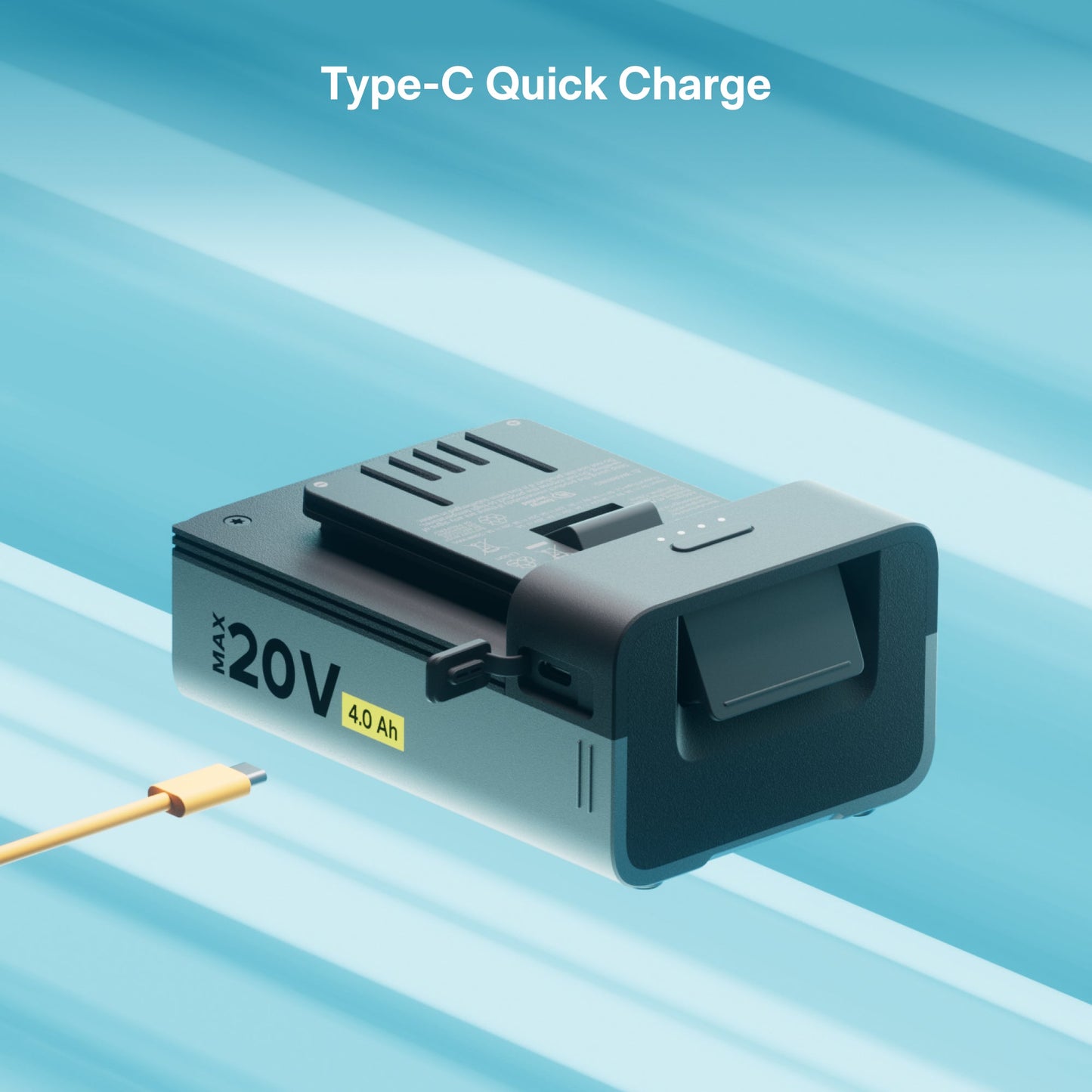 HOTO 20V Cordless Leaf Blower