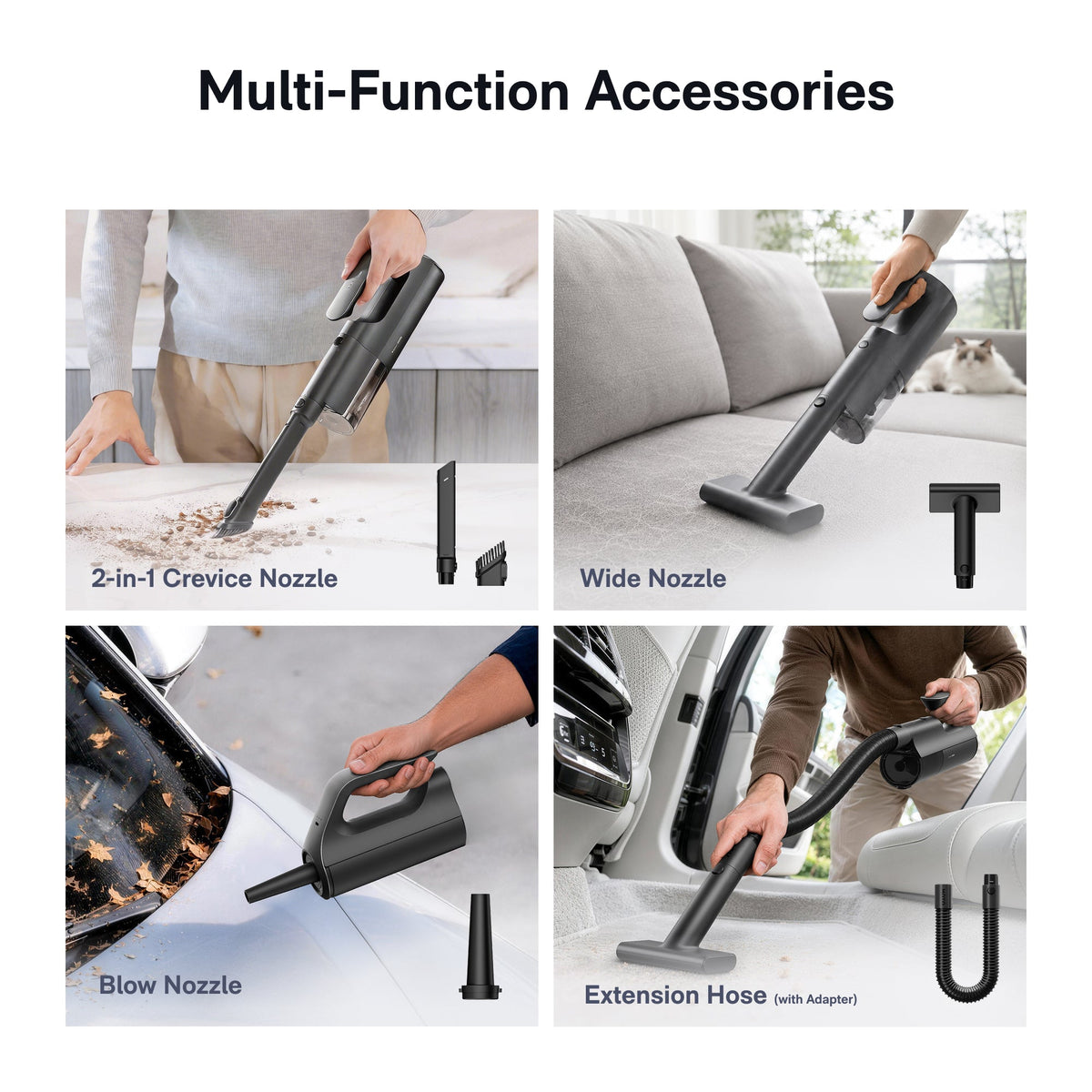 HOTO BlowVac Handheld Vacuum