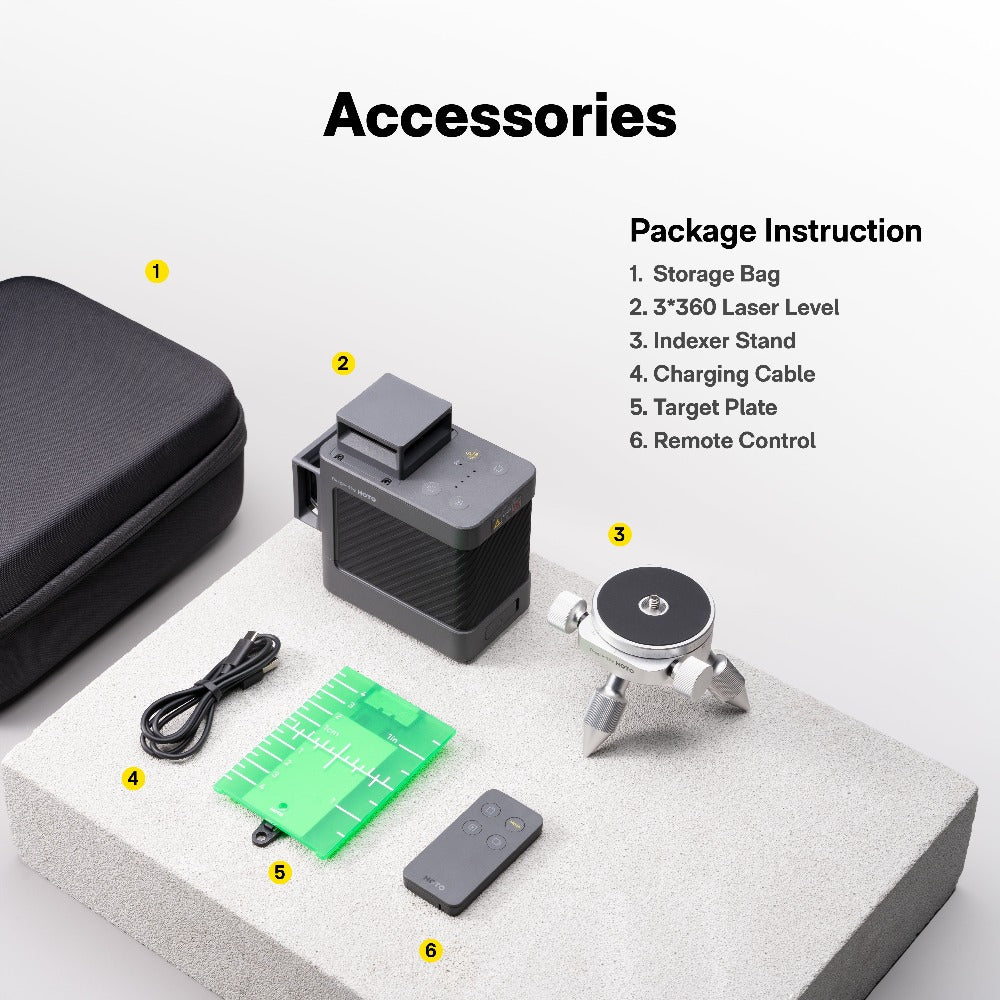 HOTO Laser Level 3×360