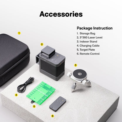 HOTO Laser Level 3×360