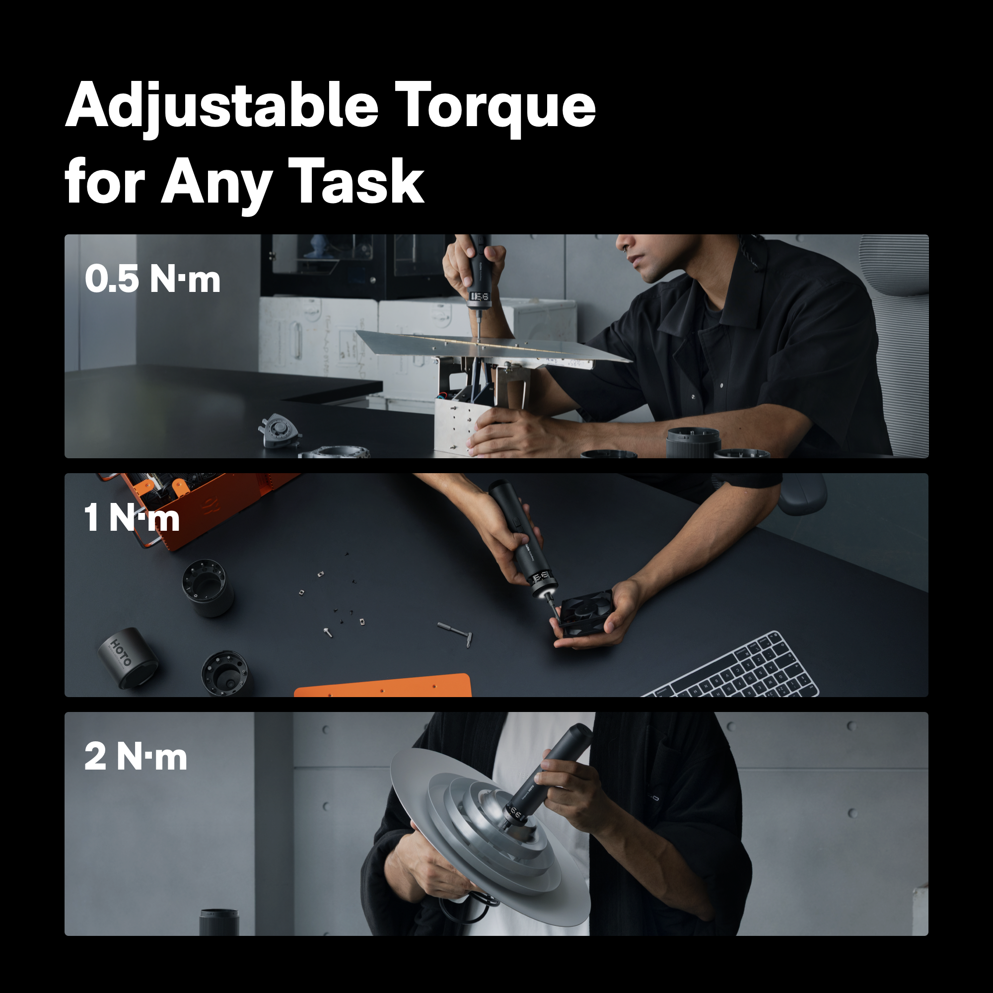 HOTO PixelDrive Cordless Screwdriver | Uncrate Supply