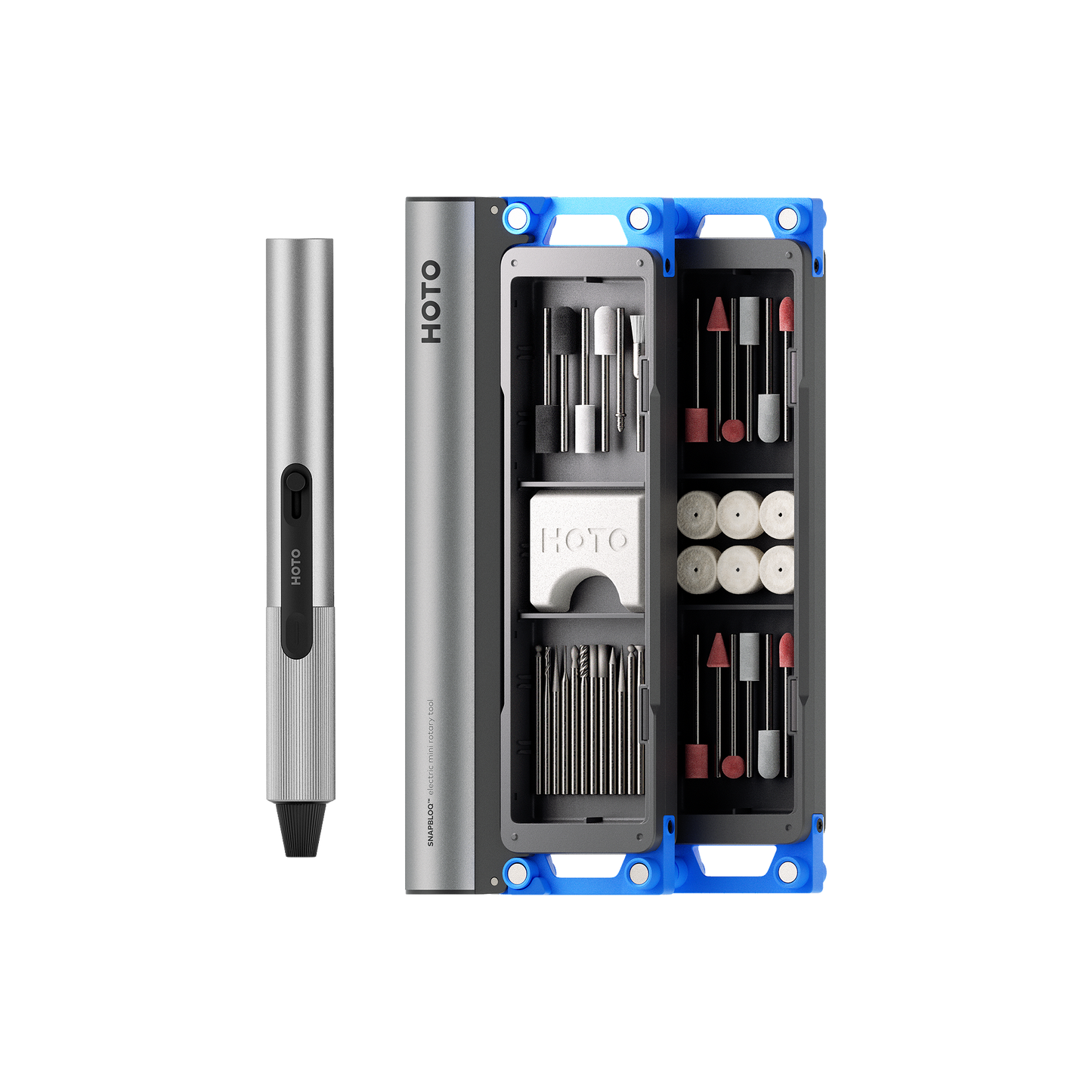 HOTO Snapbloq R-A04 Electric Mini Rotary Tool Kit