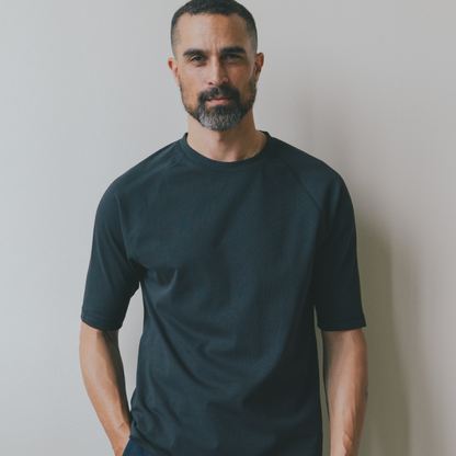 Half Sleeve Tee in Organic Cotton