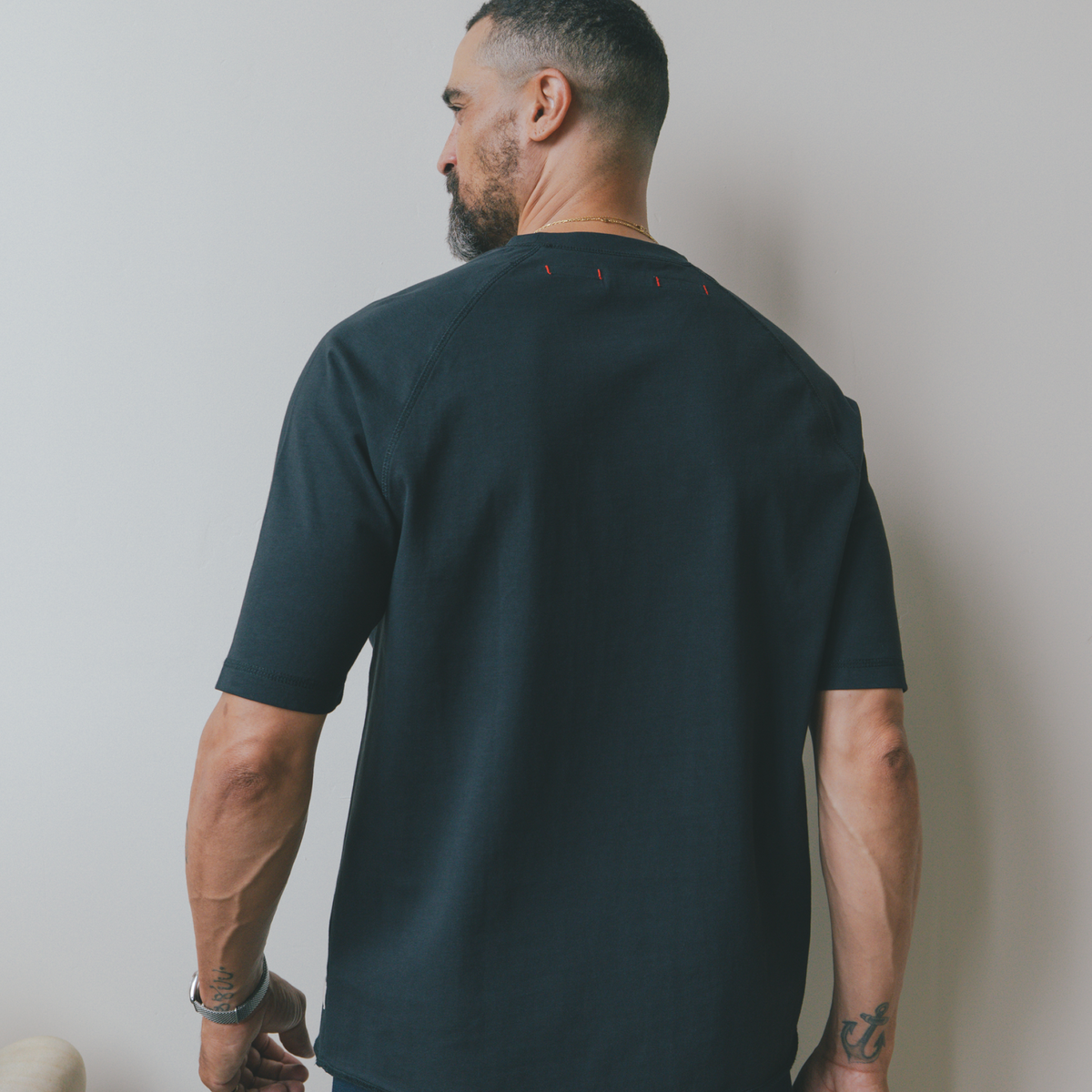 Half Sleeve Tee in Organic Cotton
