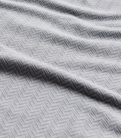 Asher Golf Herringbone Polo