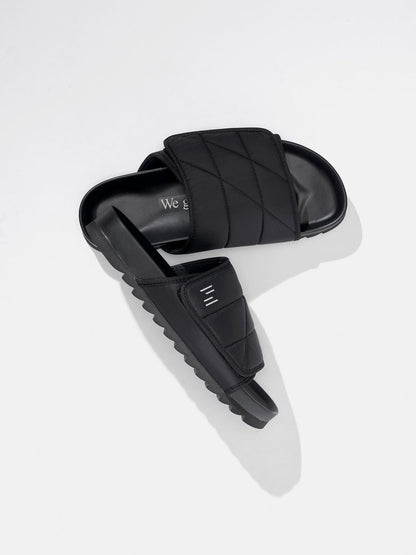 Holden Puffy Slides BLACK