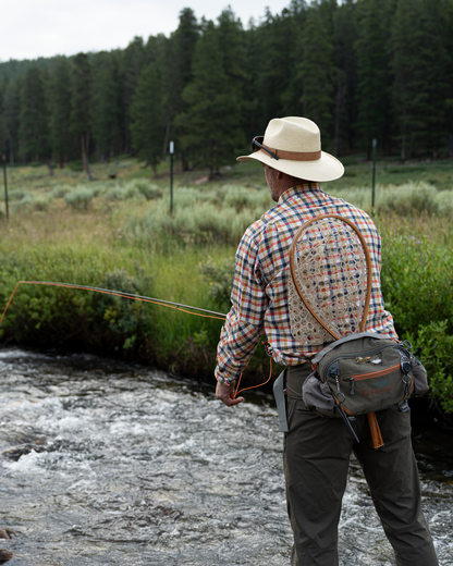 Brimmed Field Hat - Burlap Straw