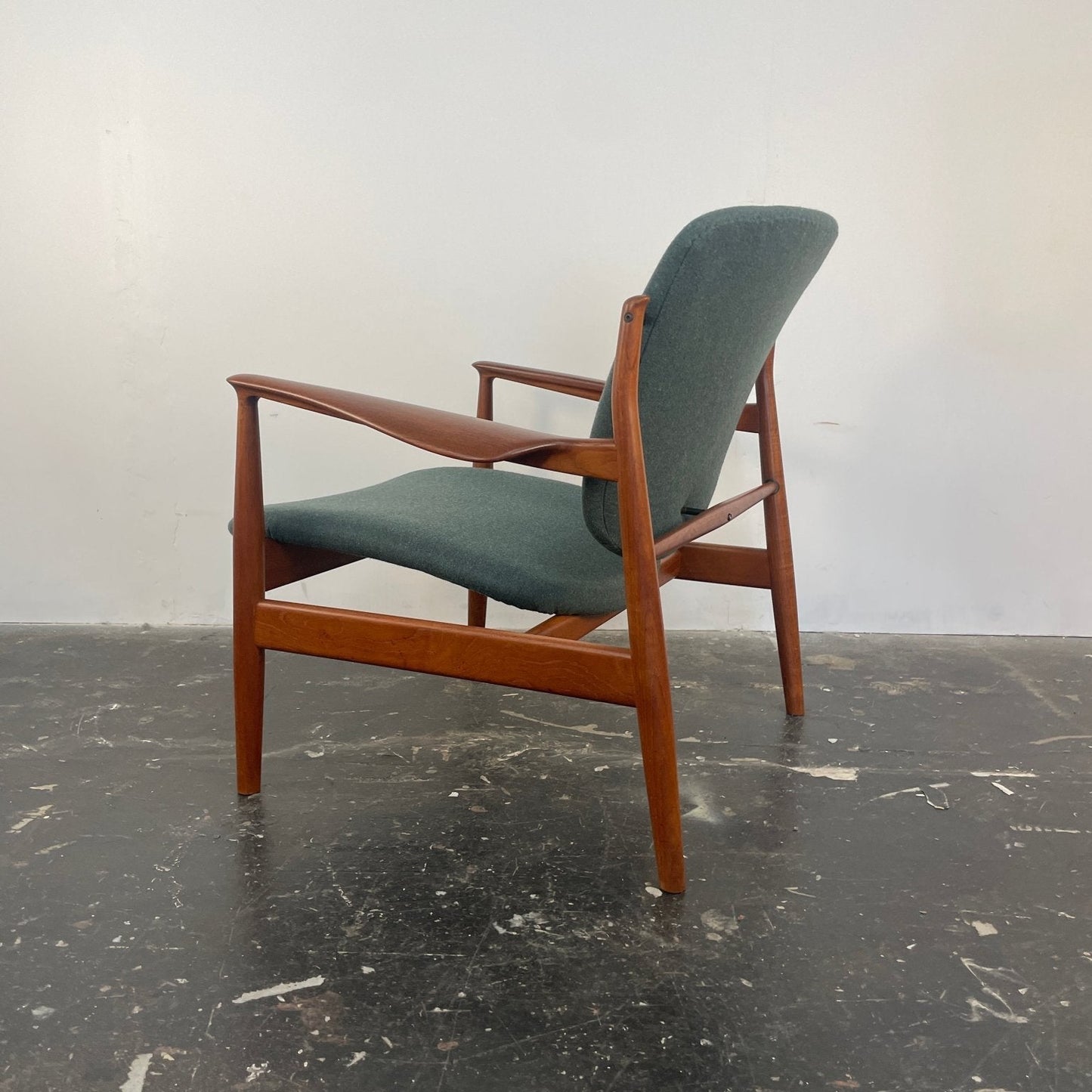 Finn Juhl Model 136 Lounge Chair for France & Son Circa 1950's