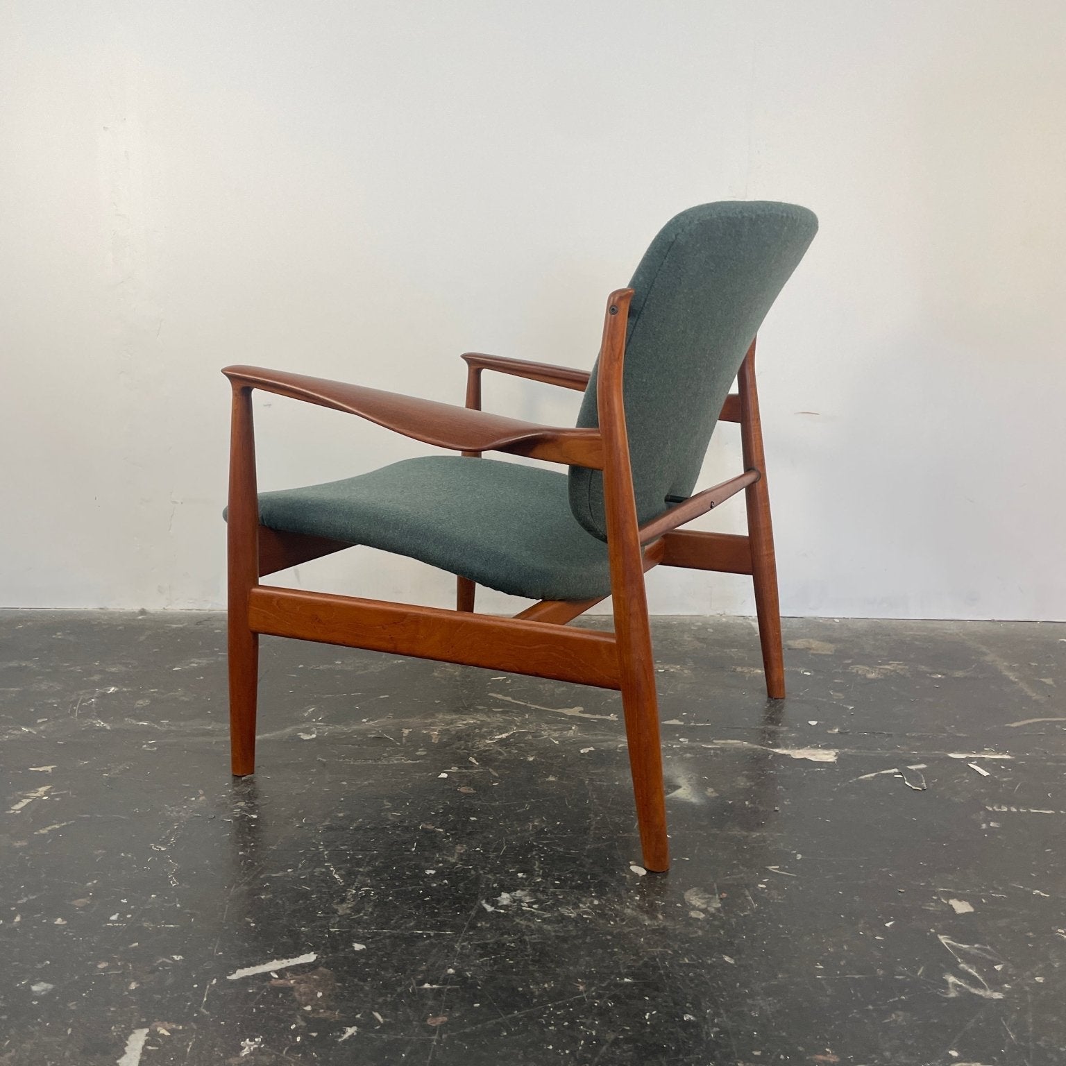 Finn Juhl Model 136 Lounge Chair for France & Son Circa 1950's