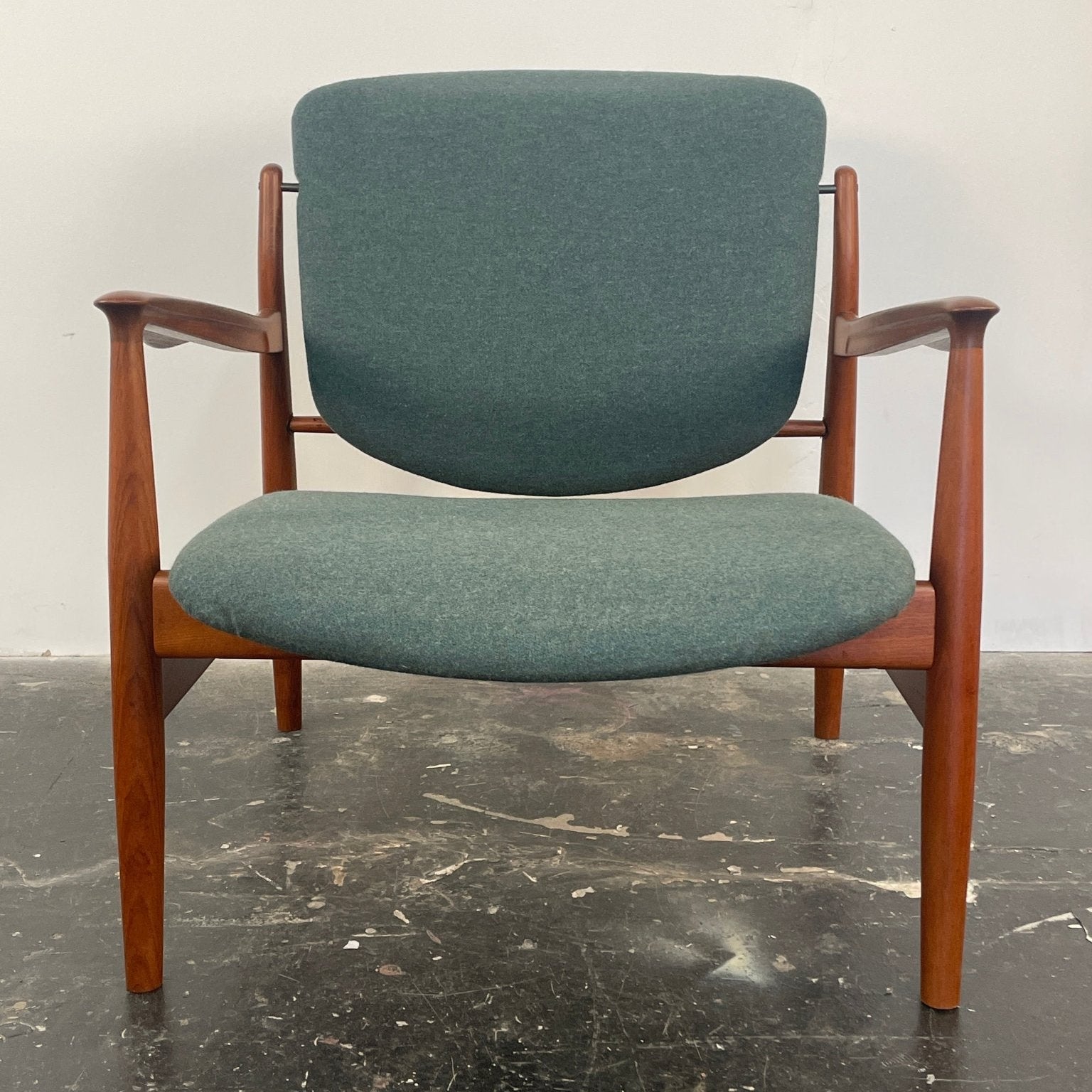Finn Juhl Model 136 Lounge Chair for France & Son Circa 1950's