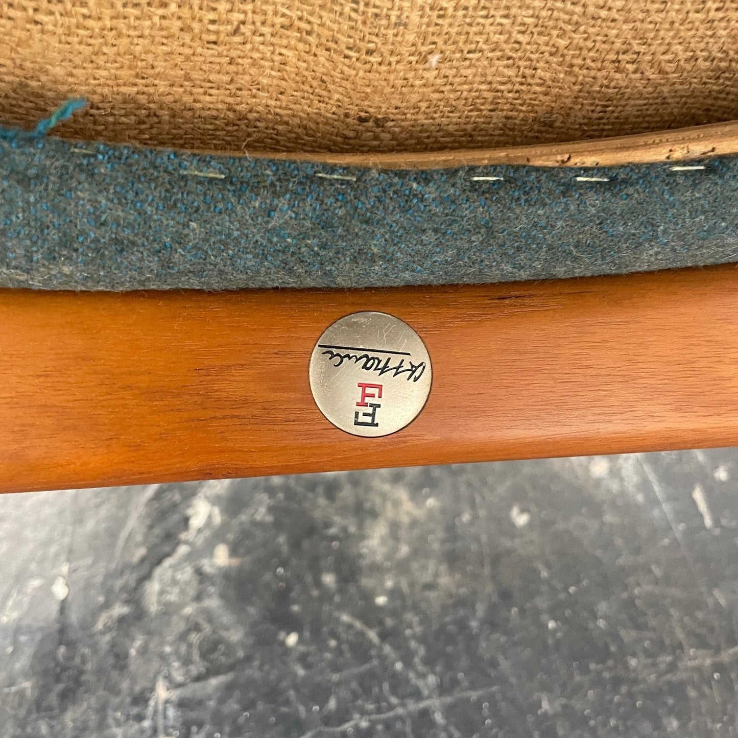 Finn Juhl Model 136 Lounge Chair for France & Son Circa 1950's