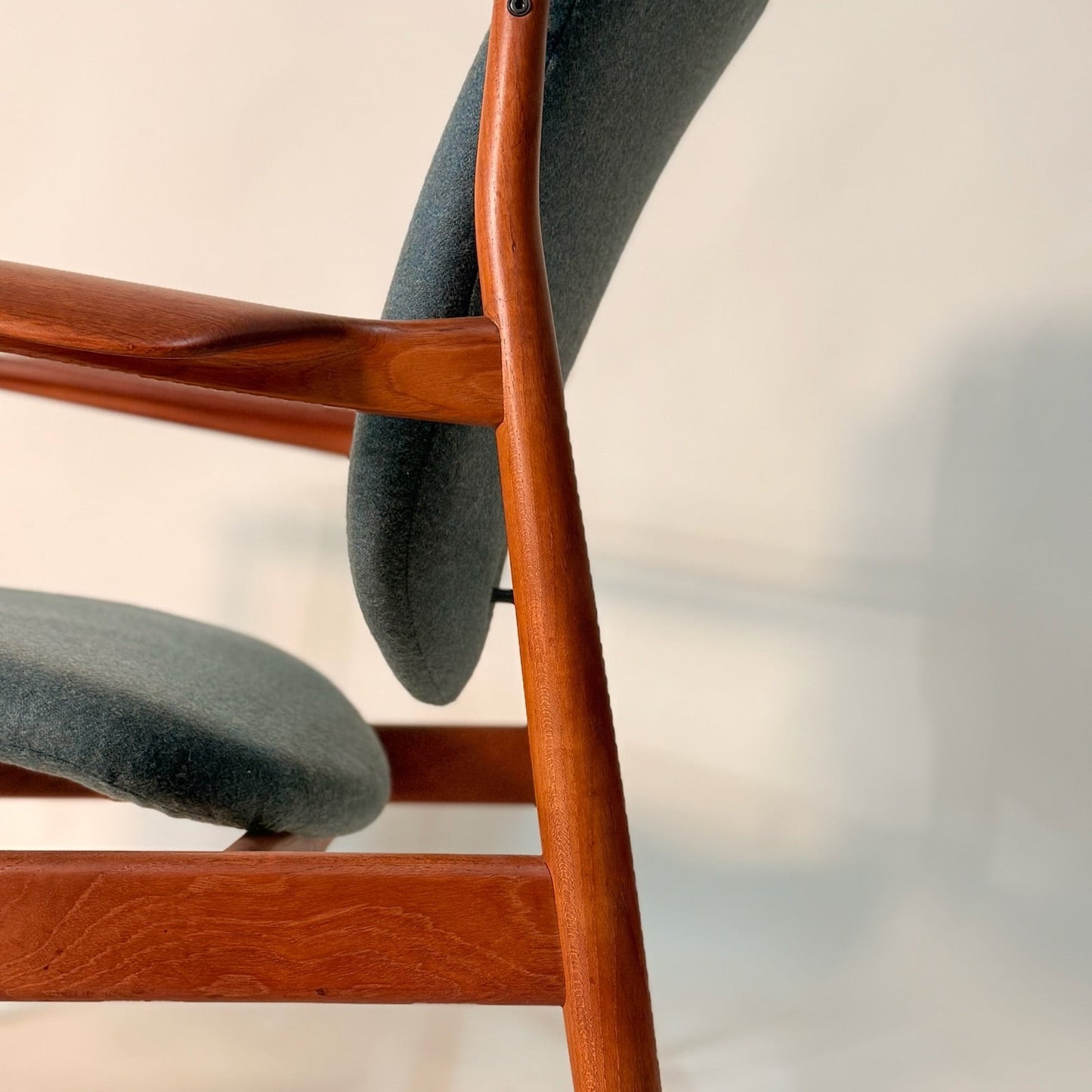 Finn Juhl Model 136 Lounge Chair for France & Son Circa 1950's