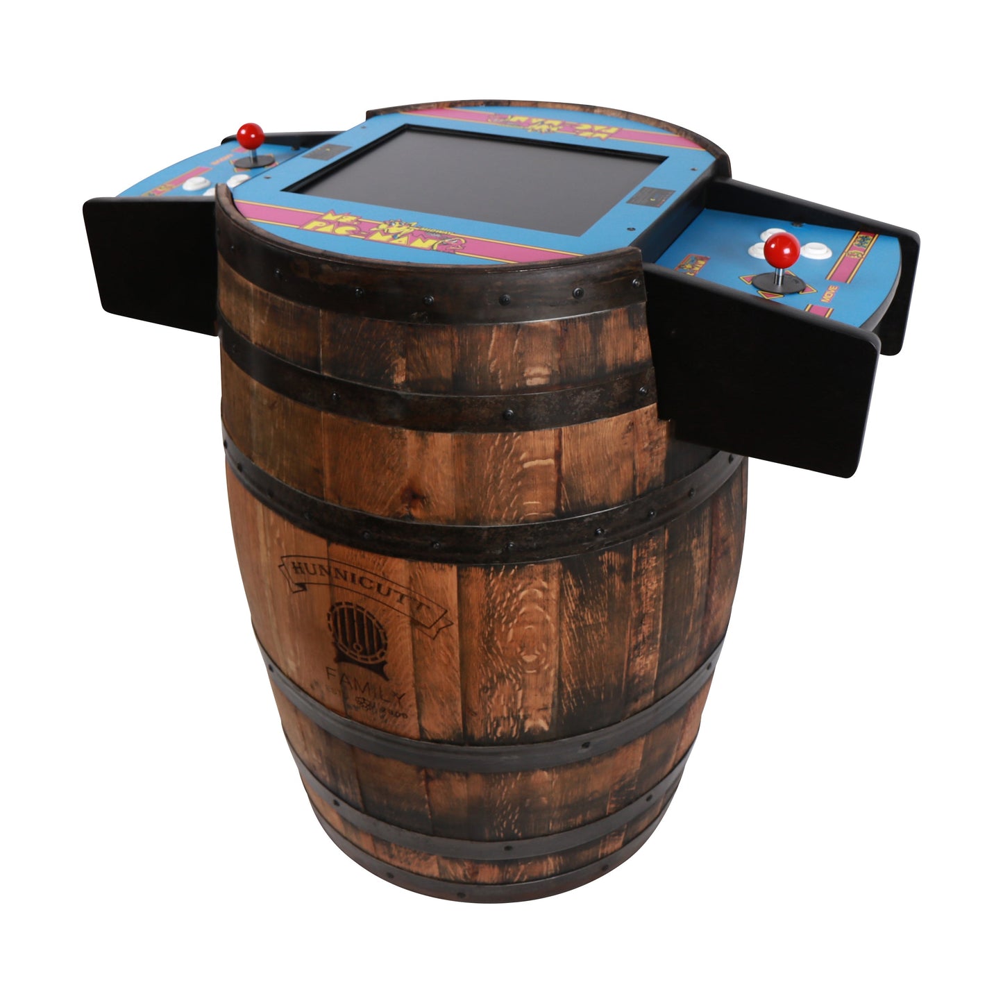 8-Bit Whiskey Barrel Arcade