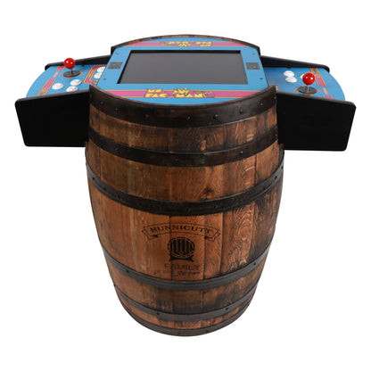 8-Bit Whiskey Barrel Arcade