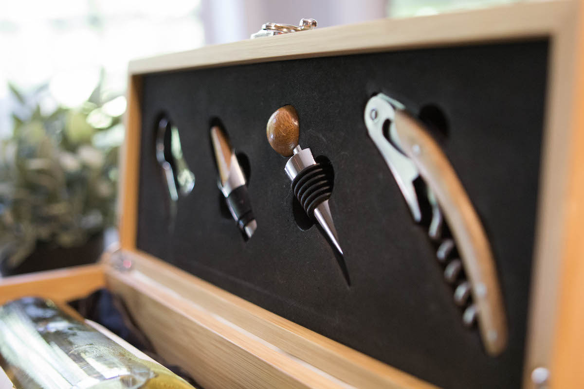 Bamboo Wine Gift Box Set