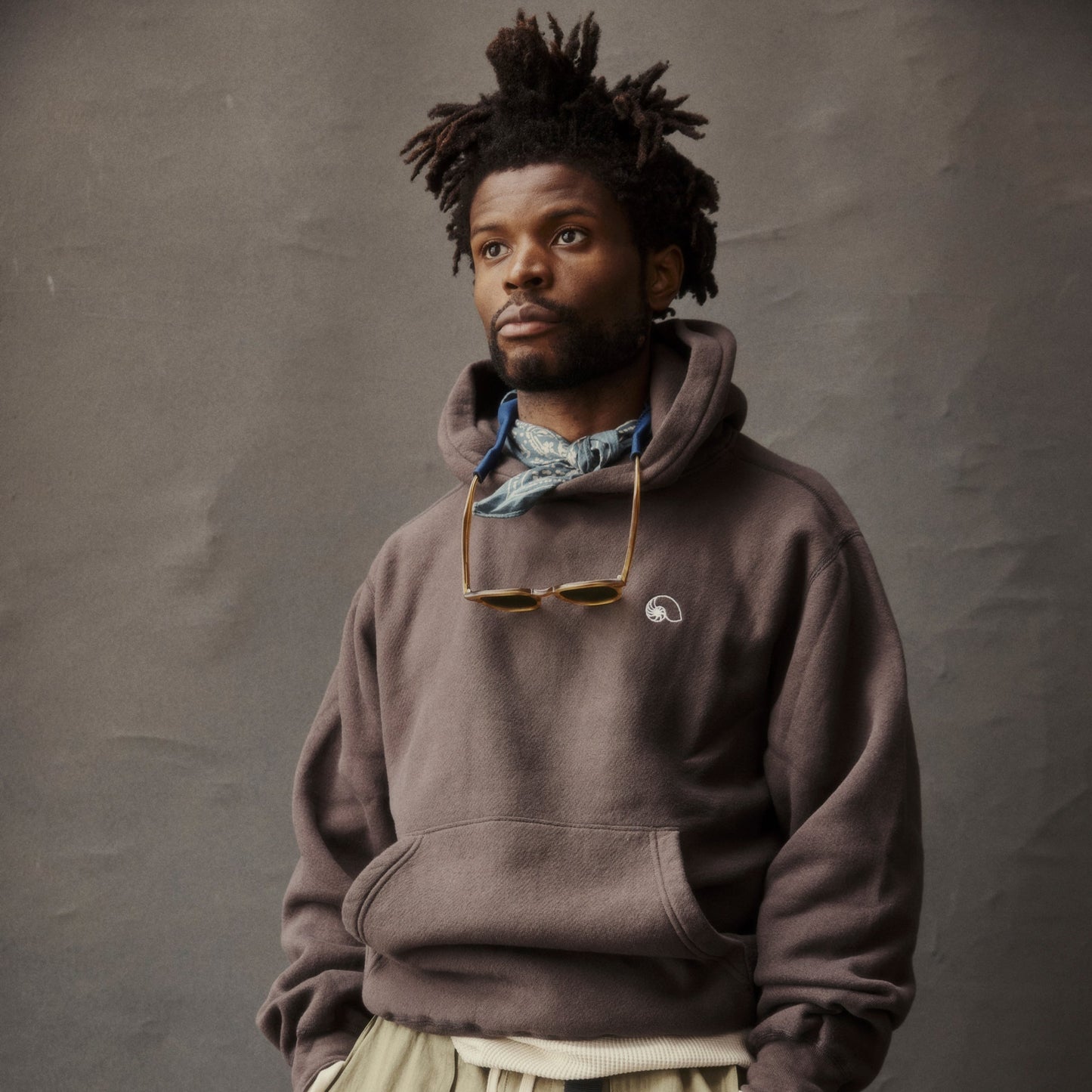 AARON LEVINE HOODED SWEATSHIRT
