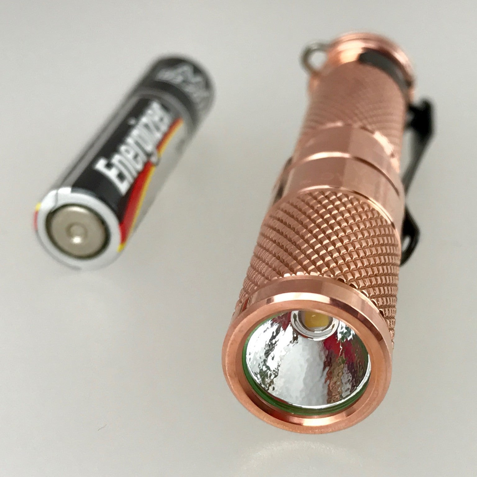 AAA Copper Cree Maratac Flashlight | Uncrate Supply