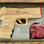 Model 9mm Rubber Band Gun - Beech