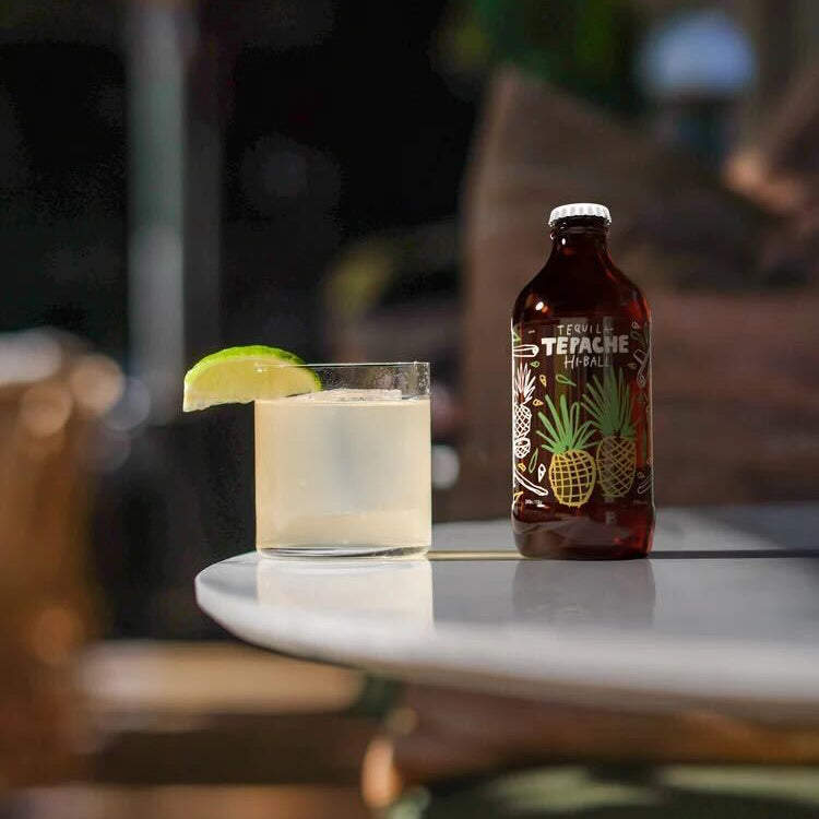 Tepache Hi-Ball Tequila Cocktail