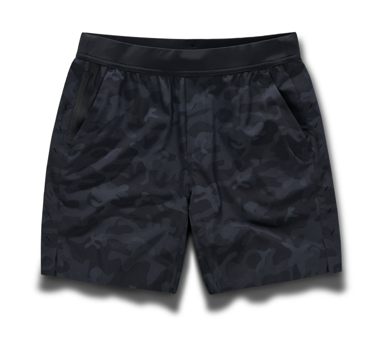 Ten Thousand Black Camo Interval Shorts with Liner