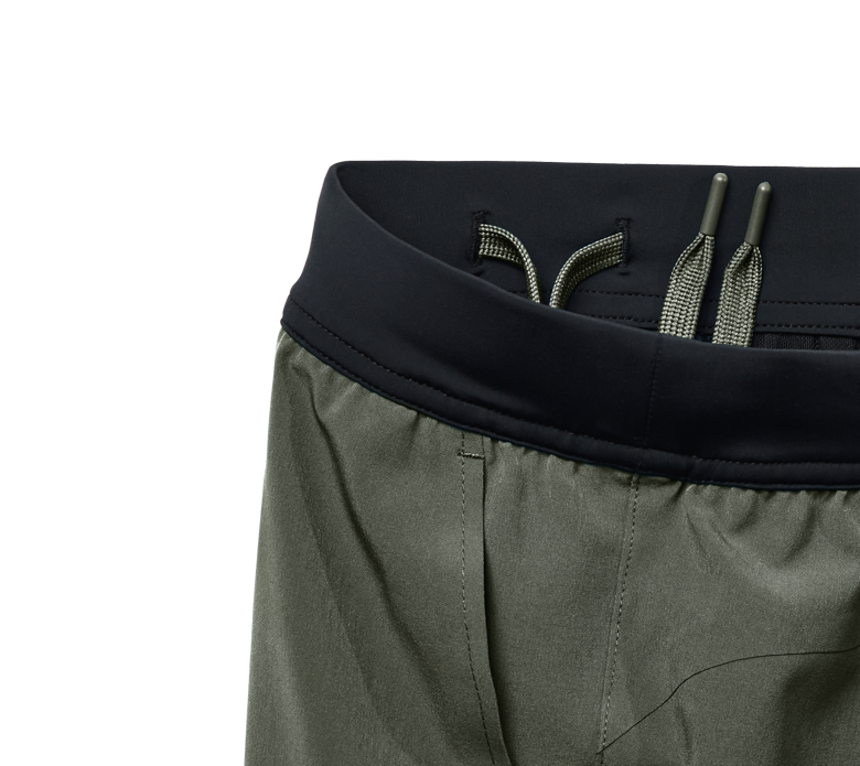 Ten Thousand Green Interval Shorts with Liner