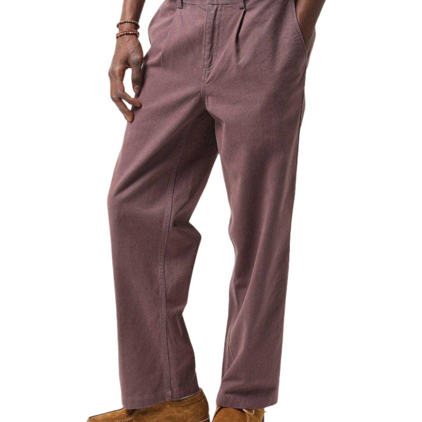 Corridor Purple Heavy Twill Trouser