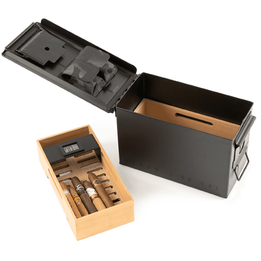Klaro Smoke Can 50 Cal Humidor