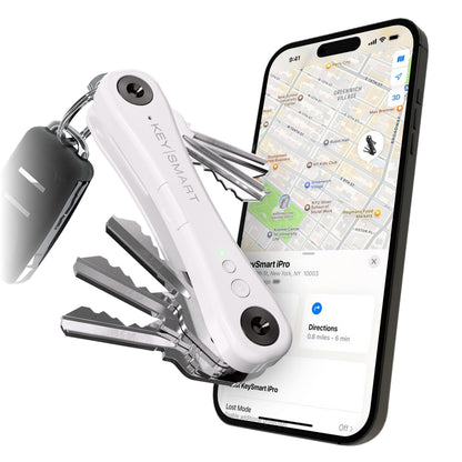 KeySmart iPro Key Organizer White