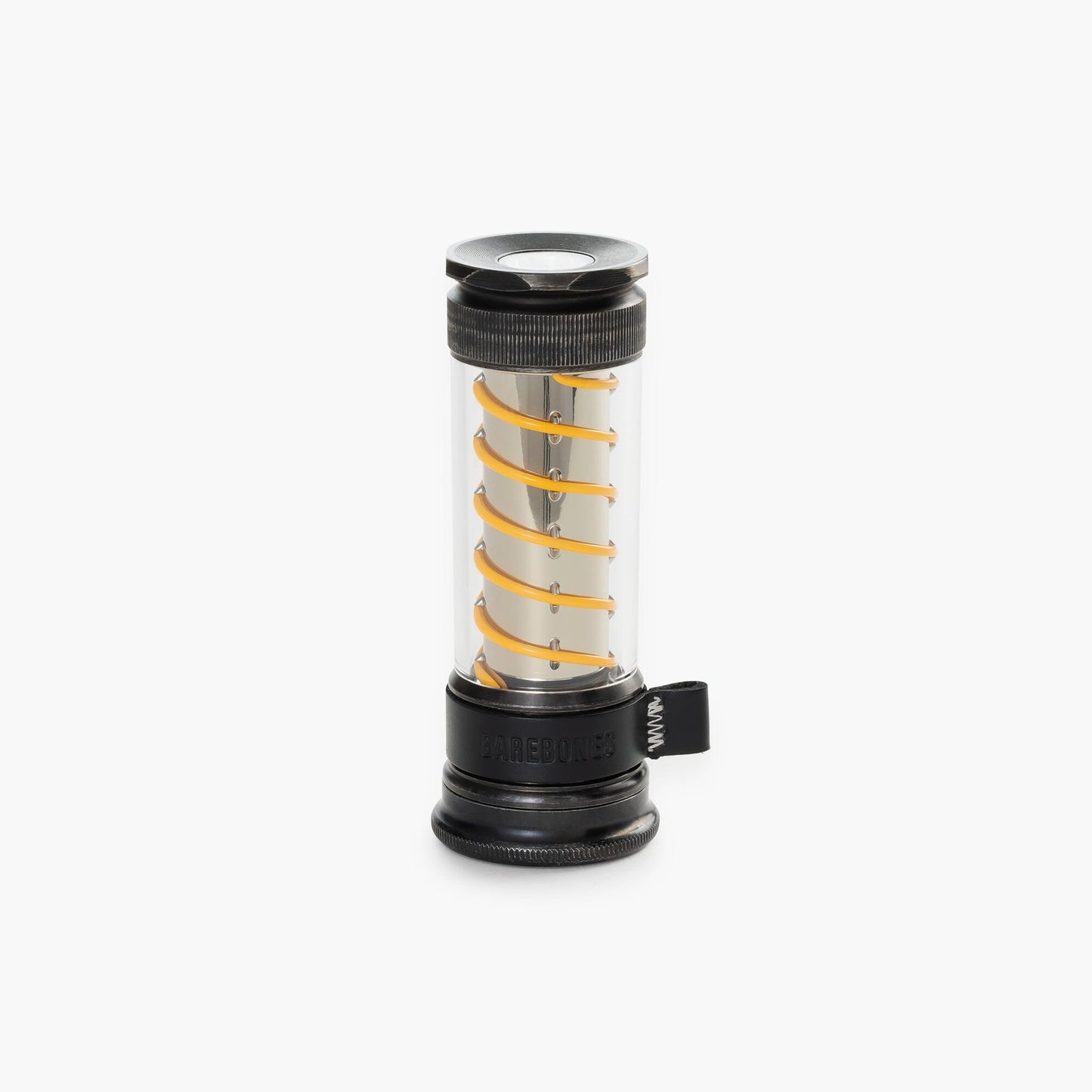Barebones Edison Light Stick Tumbled Steel