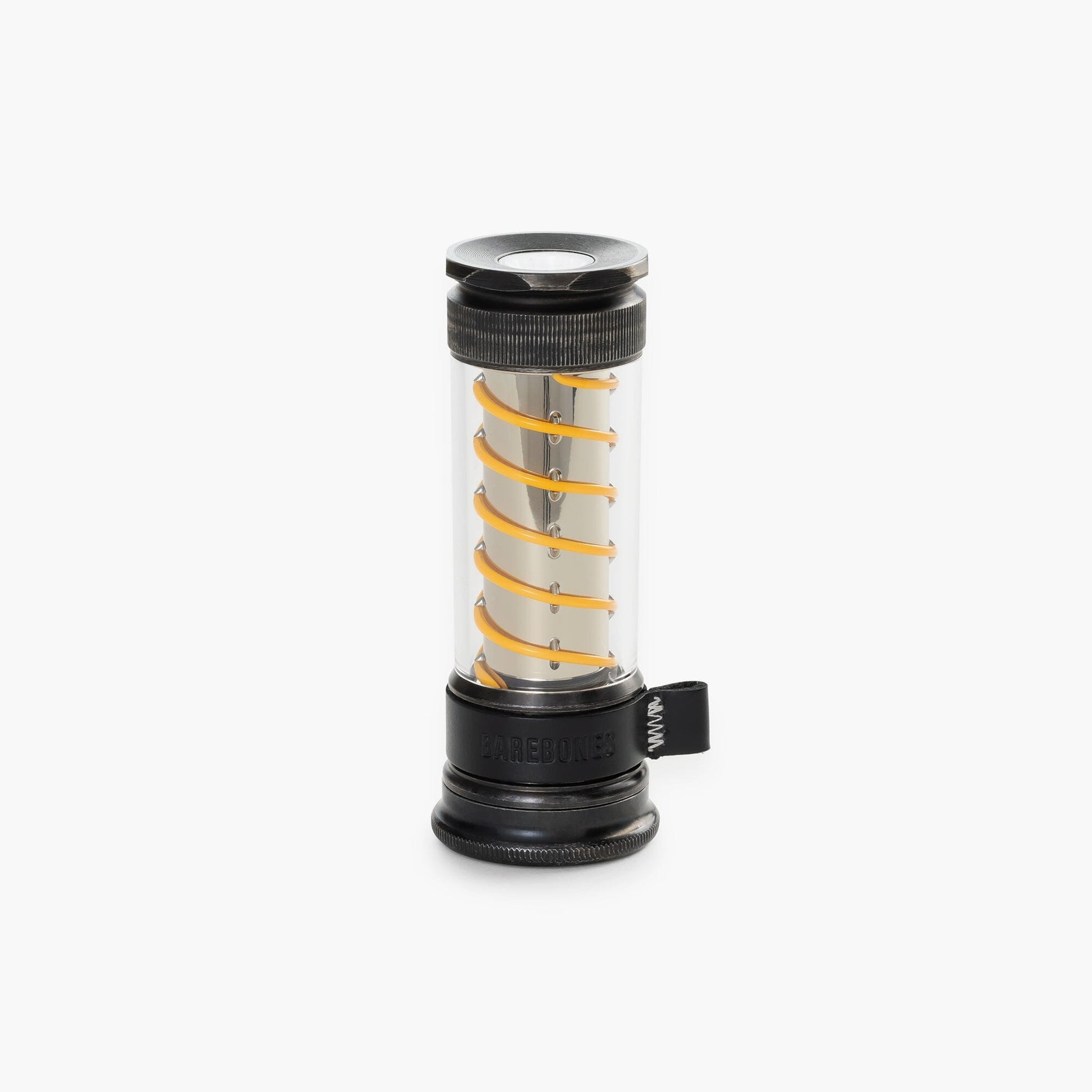 Barebones Edison Light Stick Tumbled Steel