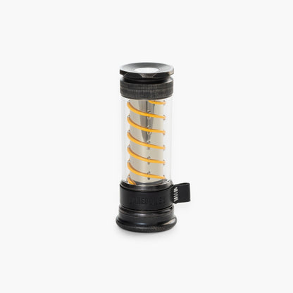 Barebones Edison Light Stick Tumbled Steel