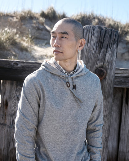 Billy Reid Rib Hoodie Pullover