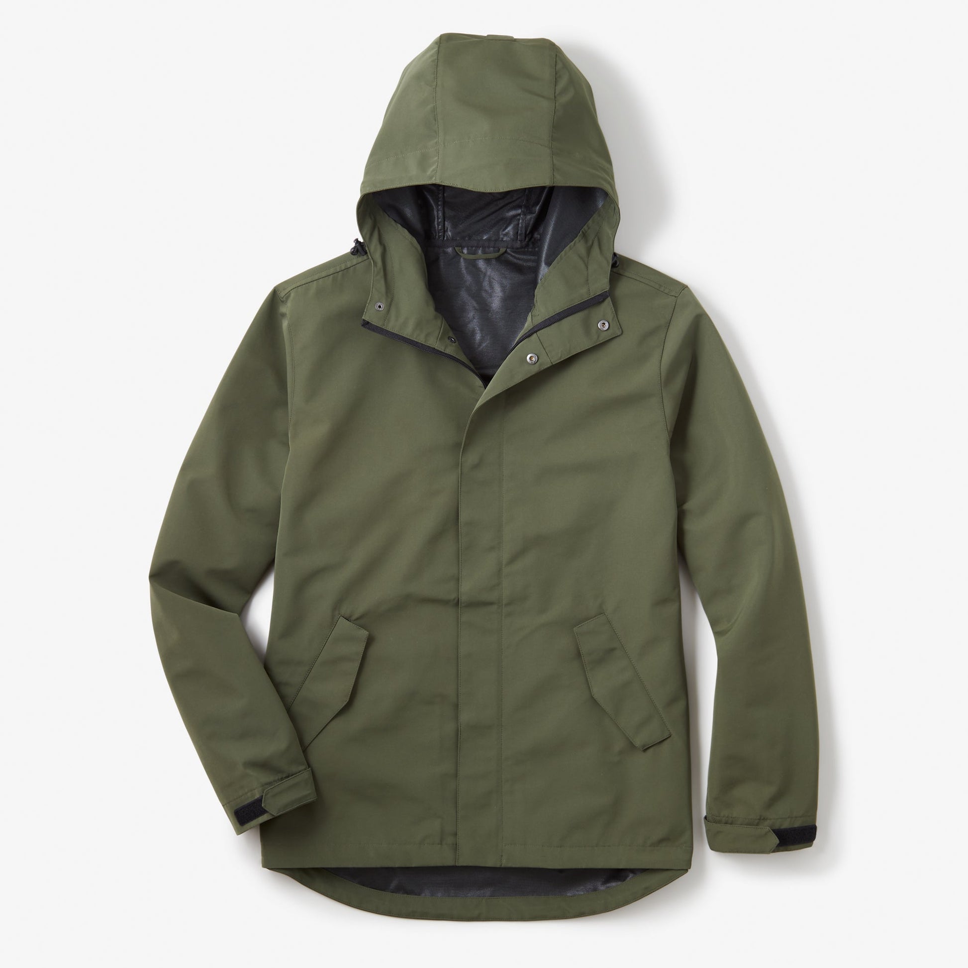 Portland Rain Jacket Dark Moss