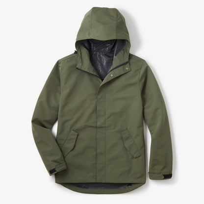 Portland Rain Jacket Dark Moss