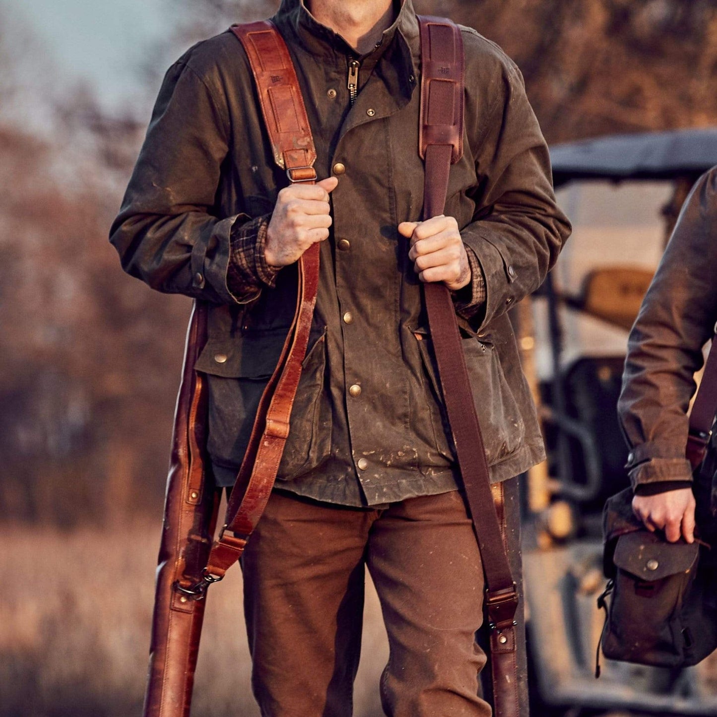 Tom Beckbe Fleece-Lined Leather Gun Sleeve
